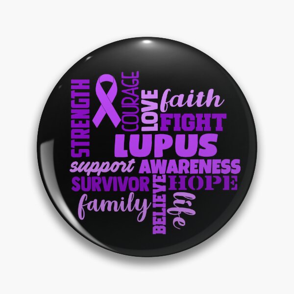 Item preview, Conciencia del lupus - Fuerza Coraje Fe Esperanza Amor Lucha Apoyo Sobreviviente Vida familiar Creer designed and sold by Hilten.