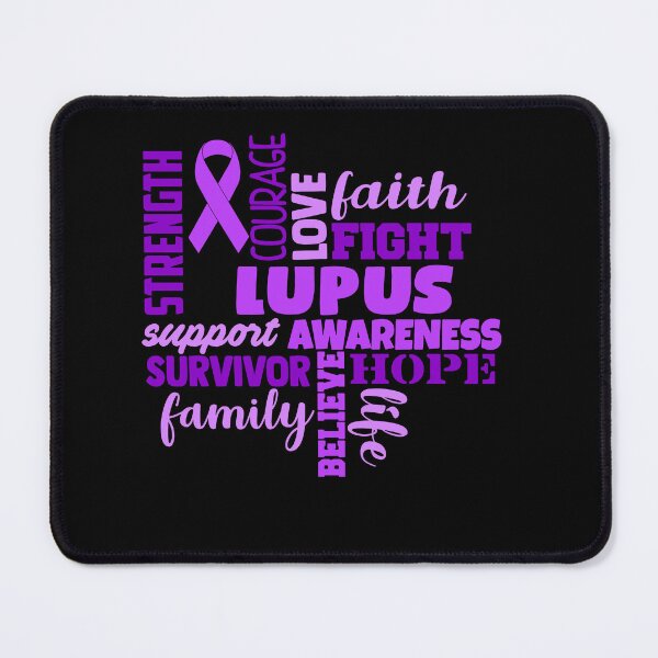 Item preview, Lupus Awareness - Strength Courage Faith Hope Love Fight Support Survivor Family Life Believe designed and sold by Hilten.