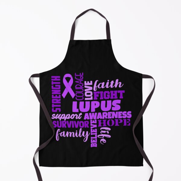 Item preview, Lupus Awareness - Strength Courage Faith Hope Love Fight Support Survivor Family Life Believe designed and sold by Hilten.
