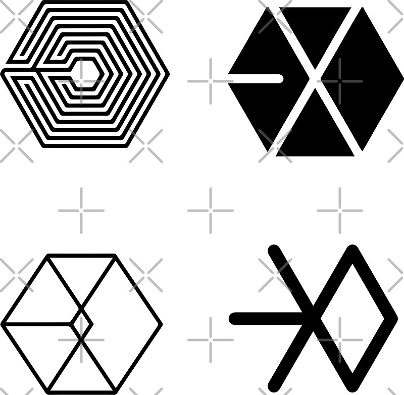  EXO  Logo  Sticker  Set Stickers  by Brightcove Redbubble