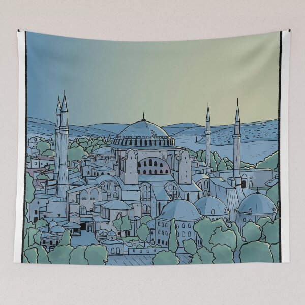 Item preview, Hagia Sophia in İstanbul designed and sold by PAPIRUSANDINK.