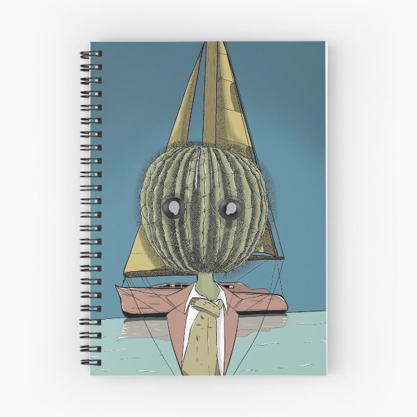 Item preview, Cactus Balloon on the sea designed and sold by PAPIRUSANDINK.