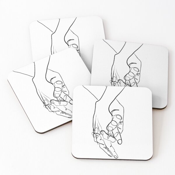 Item preview, Holding Hands Line Only designed and sold by Jadakin.