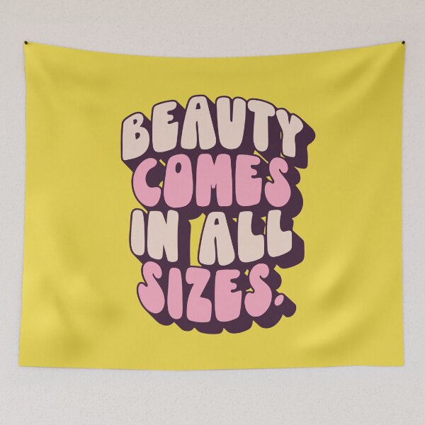 Item preview, Beauty Comes In All Sizes - Pink designed and sold by souloff.