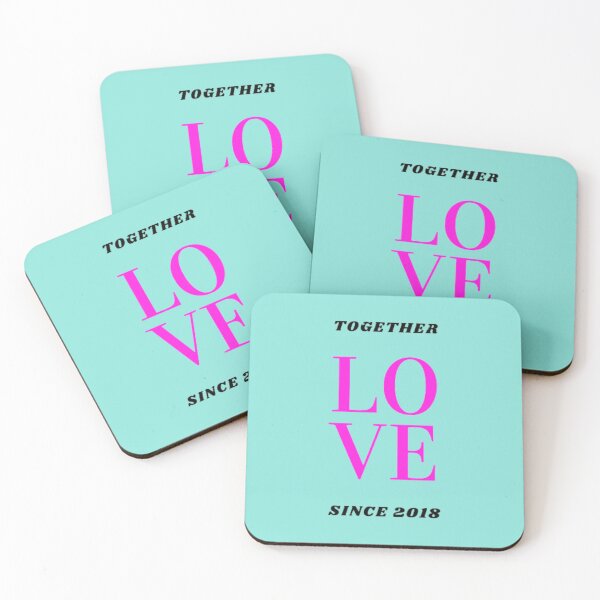 Item preview, TOGETHER LOVE SINCE 2018 designed and sold by HASSANBADRI2050.