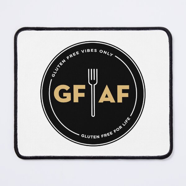 Item preview, Gluten Free Vibes, Gluten Free AF designed and sold by StudioKDesign.