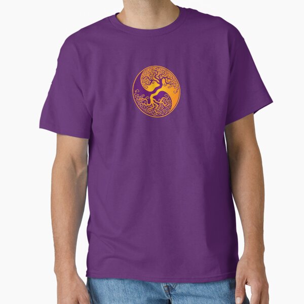 Item preview, Purple and Yellow Tree of Life Yin Yang designed and sold by JeffBartels.