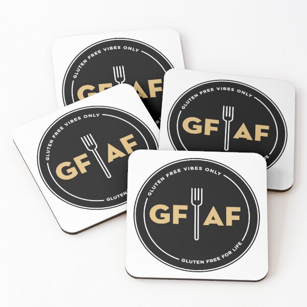 Item preview, Gluten Free Vibes, Gluten Free AF designed and sold by StudioKDesign.
