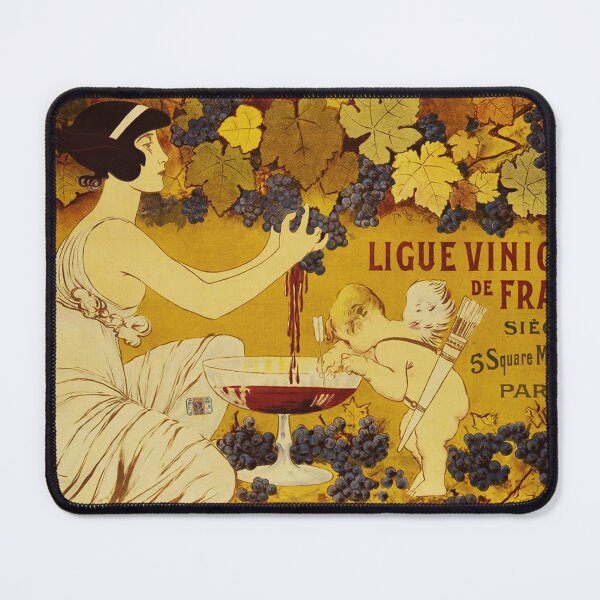 Item preview, Lingue Vinicole de France by Manuel Orazi - Art Nouveau - Vintage Art designed and sold by RickE.