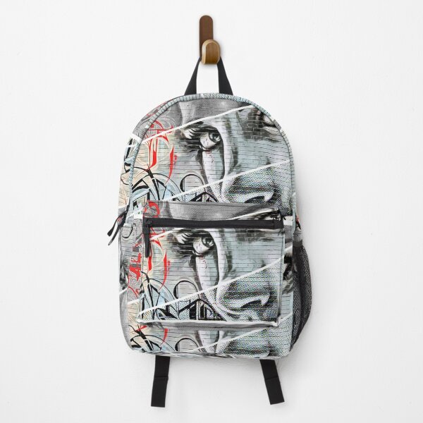 Item preview, Urban Graffiti Art Wall of Woman Staring in Collage Format designed and sold by RyanCaudell.