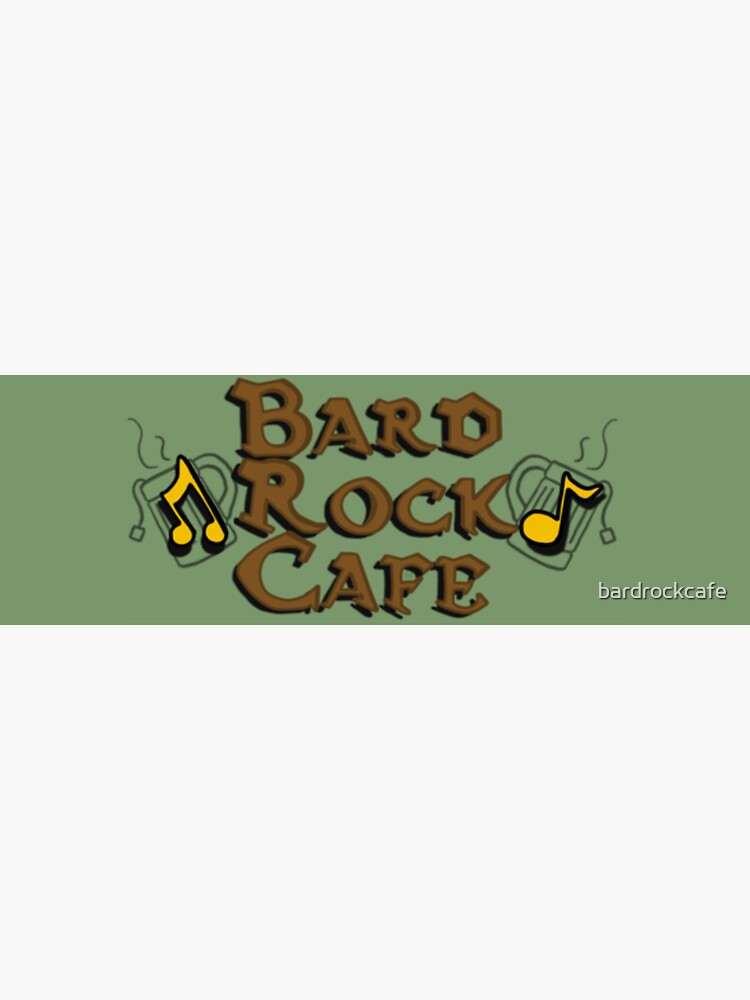 Thumbnail 3 of 3, Sticker, Bard Rock Cafe Banner 2 designed and sold by bardrockcafe.