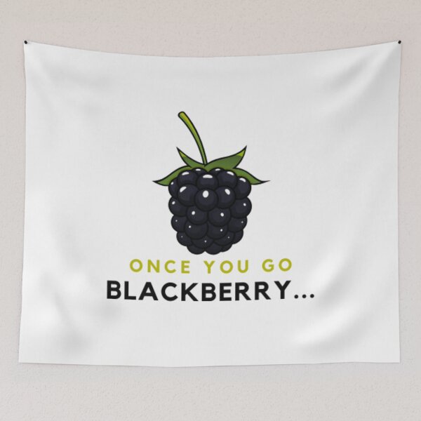Item preview, once you go BlackBerry  designed and sold by Giovanni's  Brown Quotes.