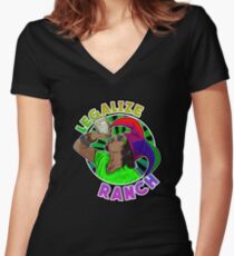 Legalize Ranch Merchandise Women's Fitted V-Neck T-Shirt