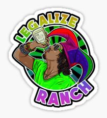 Legalize Ranch Merchandise Sticker