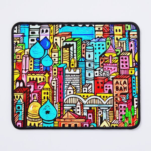 Item preview, Colorful Palace Style Doodle Art designed and sold by RyanCaudell.