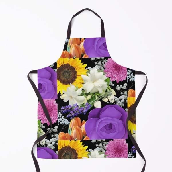 Item preview, Lovely Colorful Flower Blossoms Digital Collage Design designed and sold by EarthArtDesigns.
