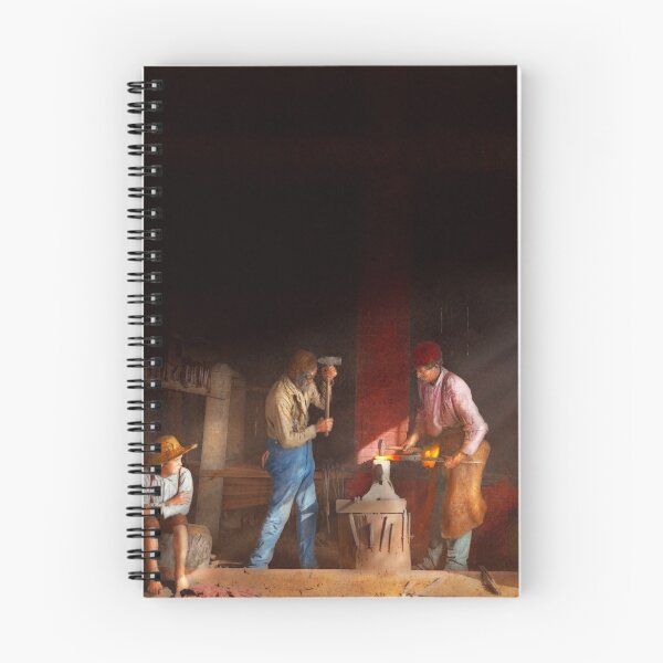 Item preview, Blacksmith - The apprenticeship 1897 designed and sold by Mike Savad Photography.