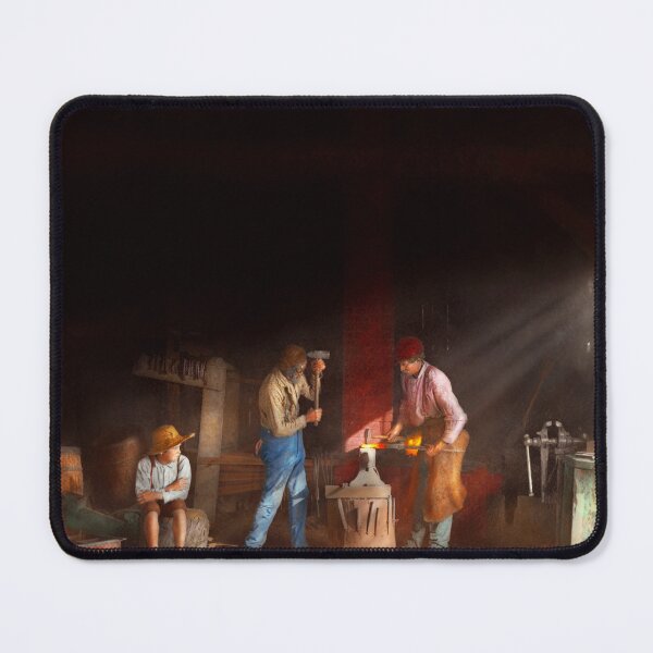 Item preview, Blacksmith - The apprenticeship 1897 designed and sold by Mike Savad Photography.