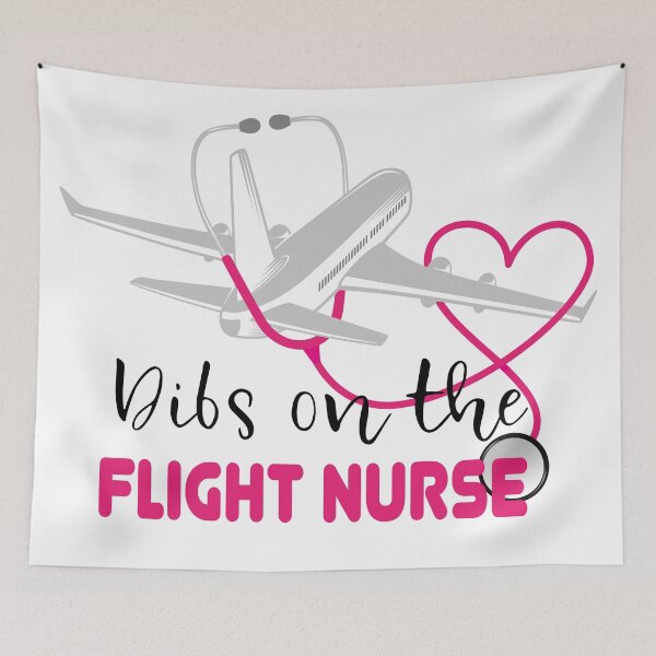 Item preview, Dibs on the Flight Nurse  designed and sold by edwinvisuals.