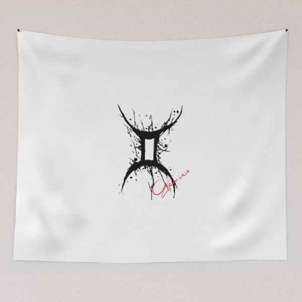 Item preview, tribal gemini zodiac sign designed and sold by MirallesDiGital.