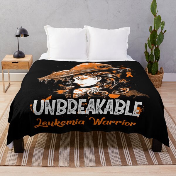 Item preview, Halloween Leukemia Warrior Unbreakable designed and sold by tenjun16.