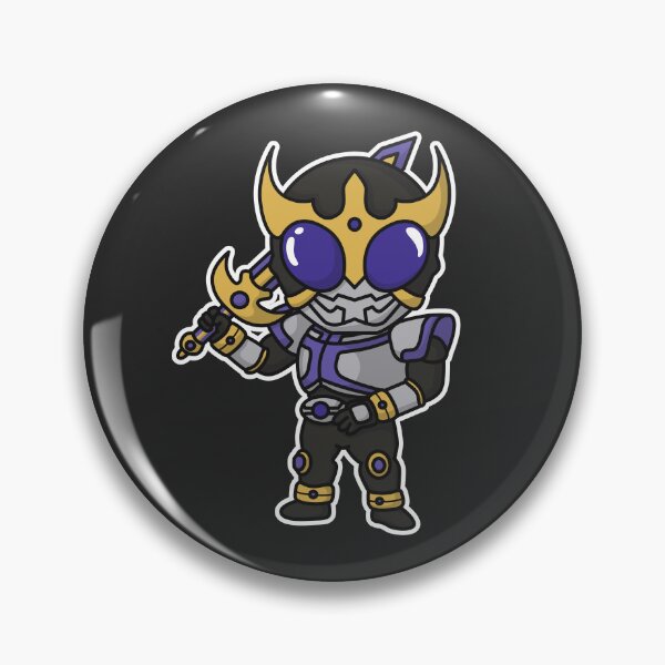 Item preview, Kamen Rider Kuuga Titan Form Chibi Style Kawaii designed and sold by mattzwug-draws.