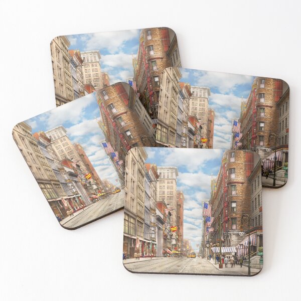 Item preview, City - Cincinnati, OH - Fourth and Race St 1908 designed and sold by Mike Savad Photography.