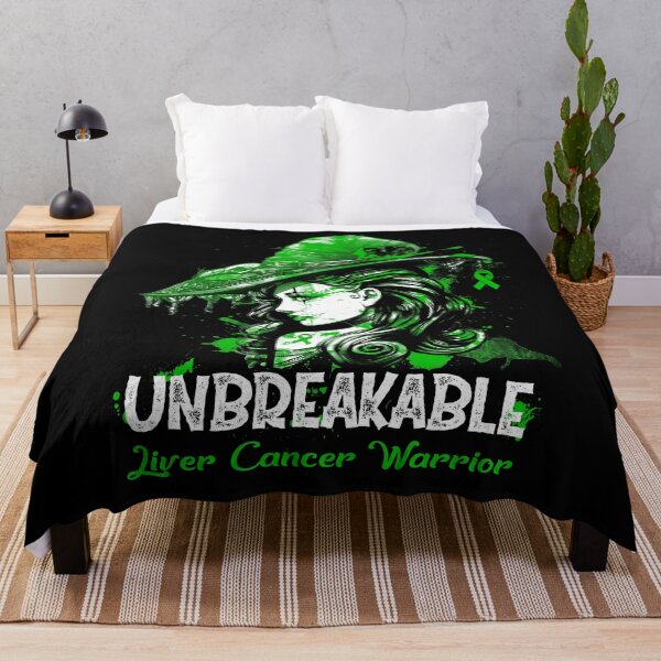 Item preview, Halloween Liver Cancer Warrior Unbreakable designed and sold by tenjun16.