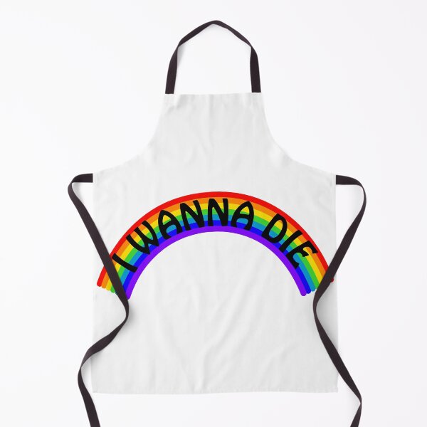 Item preview, I Wanna Die Rainbow designed and sold by ajoymoon.