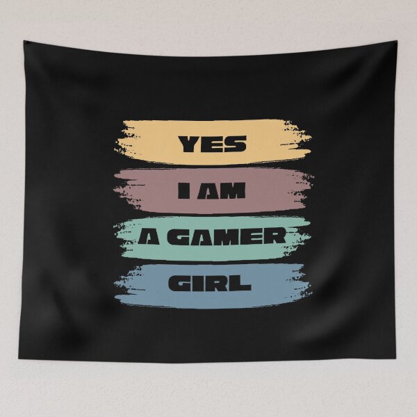 Item preview, yes I am a gamer girl - sarcastic quotes gift designed and sold by rmpk101.