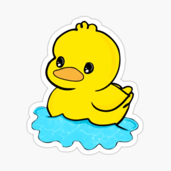 "Duck" Sticker by 2Twos | Redbubble