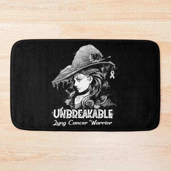 Item preview, Halloween Lung Cancer Warrior Unbreakable designed and sold by tenjun16.