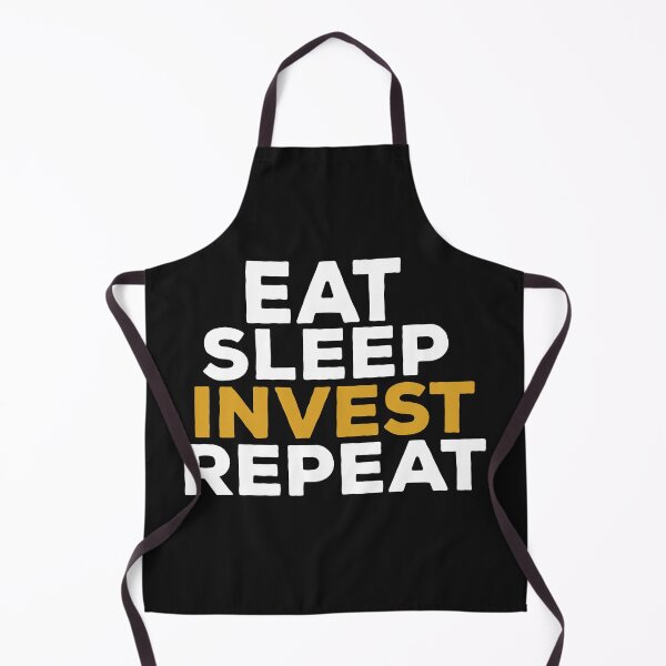 Item preview, Eat Sleep Invest Repeat designed and sold by shopBrando.