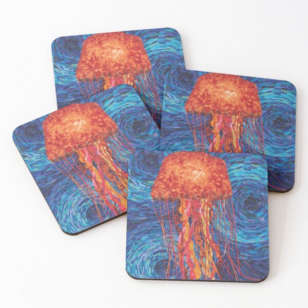 Item preview, Jellyfish Collage designed and sold by Audrey Abbe.