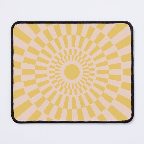 Item preview, Abstract pink and amber kaleidoscop pattern designed and sold by Thegentleshop.