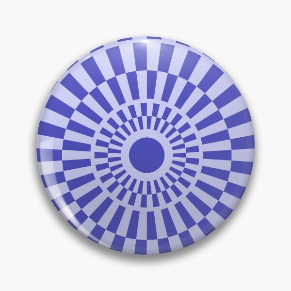 Item preview, Abstract baby blue and violet kaleidoscop pattern designed and sold by Thegentleshop.