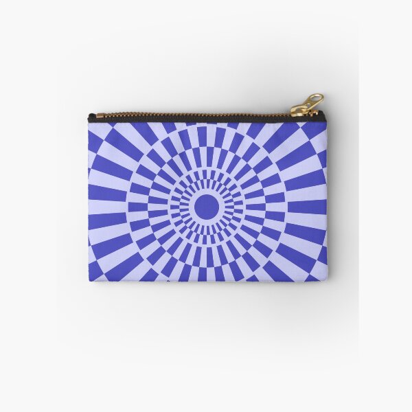 Item preview, Abstract baby blue and violet kaleidoscop pattern designed and sold by Thegentleshop.