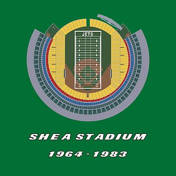 Jets Shea Stadium Overview (SHEA STADIUM) | Poster