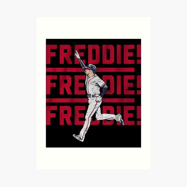 Freddie Freeman Jersey Sticker Canvas Print for Sale by clamayi2