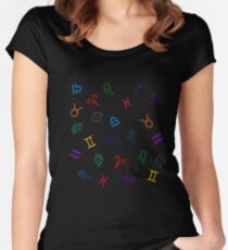 Homestuck troll Sign Women's Fitted Scoop T-Shirt