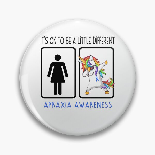 Item preview, Apraxia Awareness - It's Ok To Be A Little Different designed and sold by ArangoaStore.