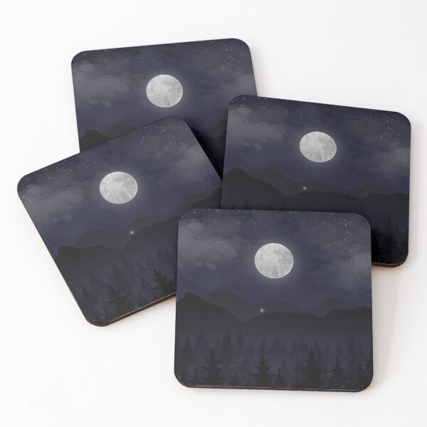 Item preview, Moonlight Over the Watchtower designed and sold by DUNNDER-DOODLES.