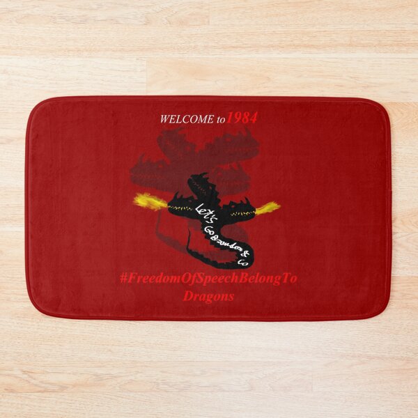 Item preview, Freedom of Speech Belong to Dragons D10 designed and sold by SelfUpgrade.