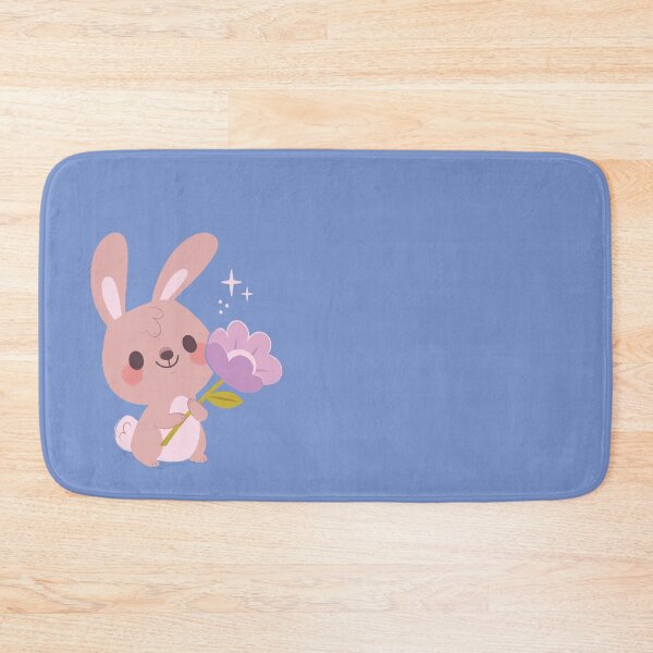 Item preview, Bunny Rabbit Holding Flower designed and sold by KristyKate.