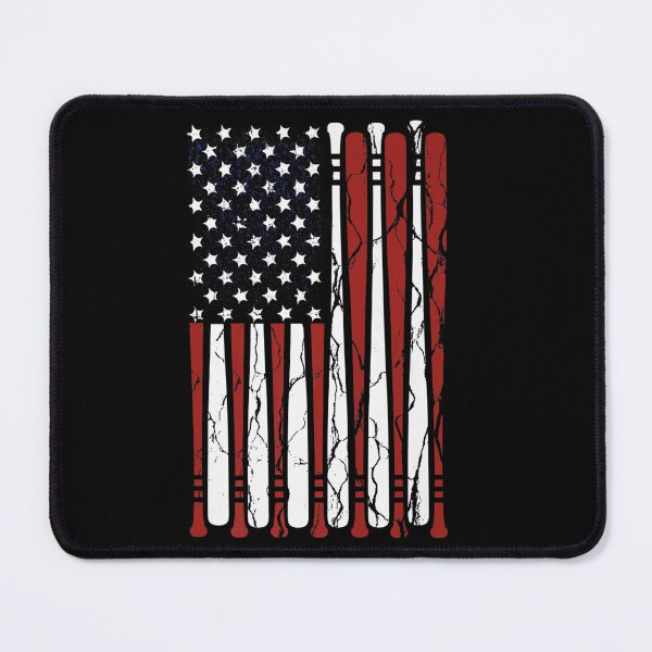 Item preview, Vintage American Flag Baseball Men Boys Apparel Dad 4th July designed and sold by RichardxBen.