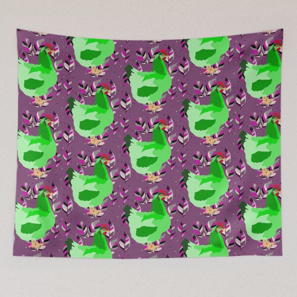 Item preview, Green Chicken - Pattern designed and sold by Katexdes.