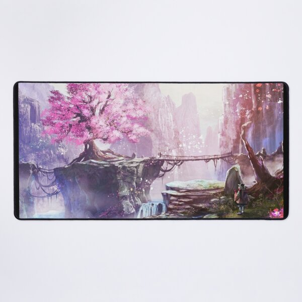 anime landscape mouse pad