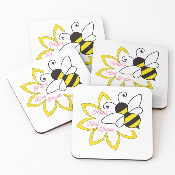 Item preview, Bee Smart, Kind and Brave designed and sold by Emroseliz.