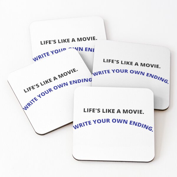 Item preview, Life's Like a Movie Write Your Own Ending designed and sold by Tangram 's.
