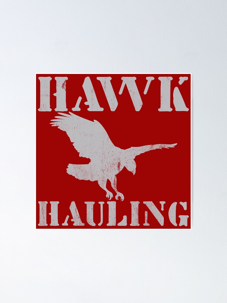 Hawk Hauling Logo Over The Top T-Shirt: Over The Top Mens T-Shirt